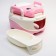 Pot children's "Hippo", white/pink color