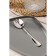 Torle for stainless steel salad Magistro "Dabble", length 19.7 cm, on suspension, silver color