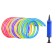 A set of balls for twisting 260, Mix color, 100 pcs + pump
