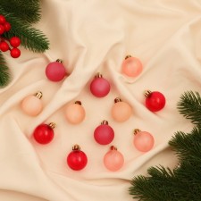 Set of balls plastic D-3 cm, 12 pcs 