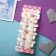 Hair crab "Beatrice" (set of 8 pcs) bow, 2 cm, white