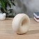 VAZA Ceramics Table "Lind" White, 12x5x11.5 cm