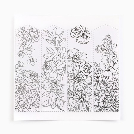 Coloring - anti -stress "Flower patterns", 20 p.-3