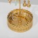 Station for jewelry with a place for storage "Scandy", 12.5 × 28.5 cm, color gold