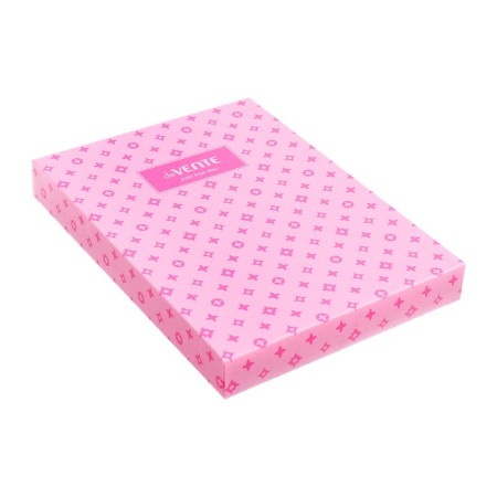 The diary is low, A5, 136 sheets, leatherette, Devente. Tailor, a solid cover with foam rubber, knife, perforation, liesse, block 70%, lilac-14