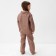 Pajama nursery from a flannel (shirt, trousers) KAFTAN "pineapple", height 134-140, coffee