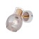 Wall lamp 1x40W E14, size 11x20.5x17 cm