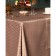 Tablecloth, size 150x220 cm, coffee color