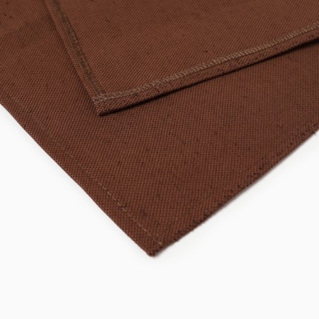 Apron Ethel Freedom 60x70 cm, dark brown color, 45% luna, cotton 55% 395 g/m2-3