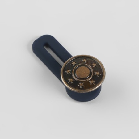 A button for expanding the belt, 17 mm, antique color-1