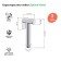 Lake for bidet IDDIS 020SB0Gi20, 113 x 24, round, brass, chrome