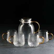 Set for drinks made of glass Magistro 
