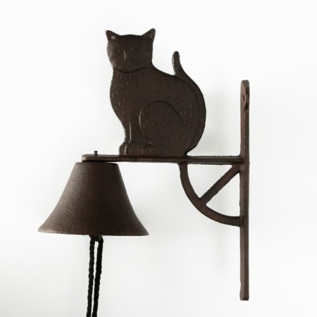 Bell souvenir cast iron "cat" 18x10x25 cm-2