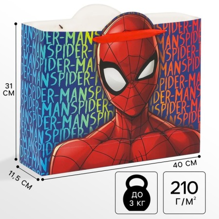 Gift package, 40x31x11.5 cm, packaging, spider-man