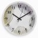 Watching clock, interior "leaves", d-30.5 cm, silent