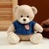 Soft toy "Bear" in a sweater, 25 cm, color mix
