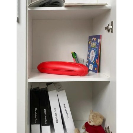 Laminator A4 75-150 microns, 2 shafts, speed 25 cm/min, gelos rainbow, red "LMA4RK"-5