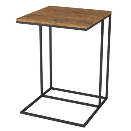 The attached “Highgret” table, 500 × 500 × 705 mm, metal, MDF, American oak color
