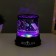 Night-design "Luno Road" LED USB/from batteries black 10.8x10.8x1.5 cm Risalux