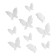 Decoration wall -mounted, gypsum panel "butterflies" 10 pcs