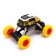 Radio -controlled jeep "Krauler", works on the battery, yellow color