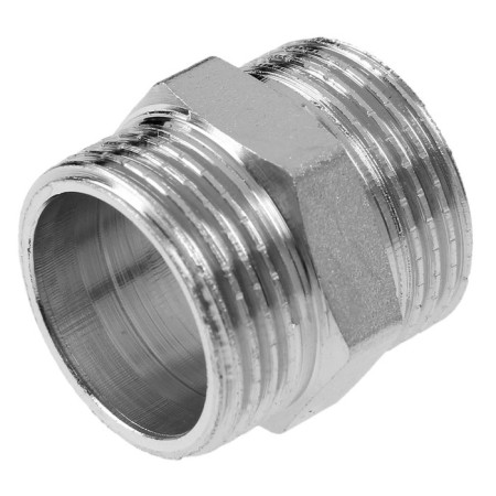 NIPPEL AQUALINK, 3/4 ", outer thread, nickel -plated brass