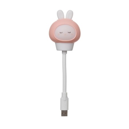 LED LED LED P.Beler USB white-pink 6.8x6x19 cm Risalux keyboard-3