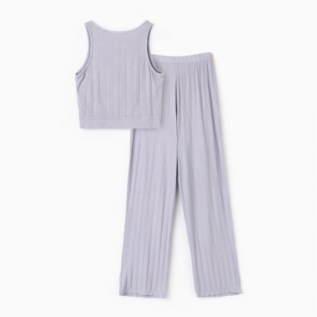 Female pajamas (T -shirt and trousers) Kaftan p. 52-54, blue-5
