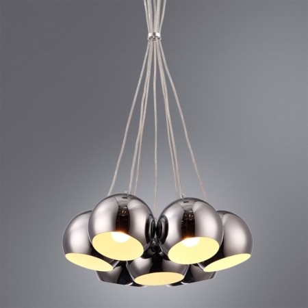 Suspension A8072SP-7CC Rondo 7x40W E27, 45x45x14 cm-1