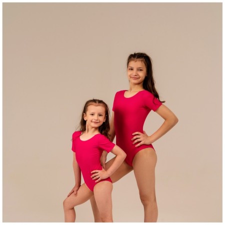 A swimsuit for gymnastics and dancing Grace Dance, p. 28, raspberry color-6