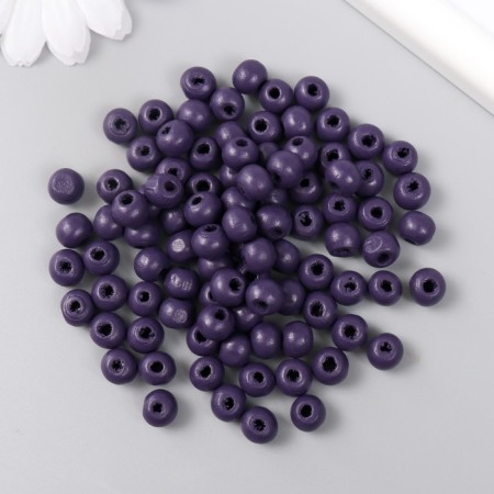 Beads for creativity tree "Blue. Concord" d-0.8 cm, set of 20 g-1