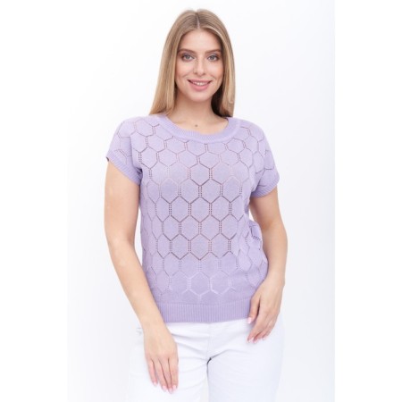 Female jumper, size 54, lilac color-2