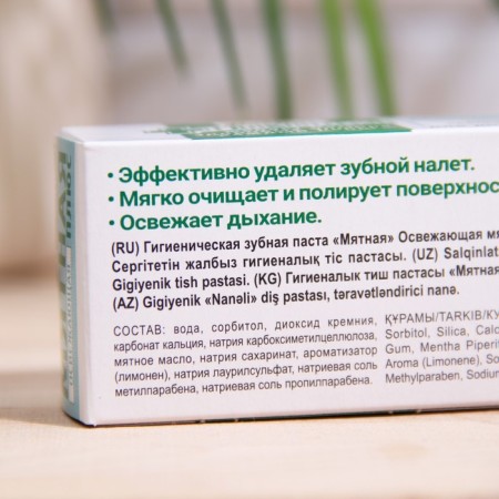 Toothpaste Spring Chapter "Mint", 90 g, in the pencil case-3
