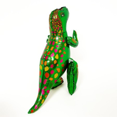 Foil ball 25 "Dinosaur Allozaur", the color is green, under the air-2