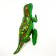 Foil ball 25 "Dinosaur Allozaur", the color is green, under the air