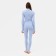 Women's thermal underwear (longshit, leggings) minku Blue color, river 44