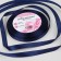 Satin tape, 10 mm × 23 ± 1 m, cobalt color
