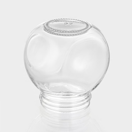 Glass jar for bulk products with a metal lid of the Classic, 200 ml, 8 × 6 cm-4