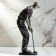 Polystone figurine "Golphist" 12 x 10 x 33 cm