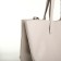 Women's bag on magnet, gray color