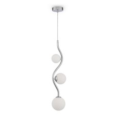 Suspension lamp Maytoni Mod059PL-03CH, G9, 3x28 W, 135x120x1835 mm, Chrome