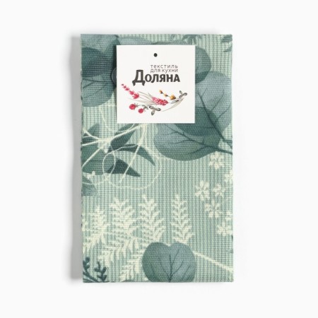 The towel "Forest coolness" is 33x60 cm, 50% cotton, 50% p/e, martial 158 g/m2-4