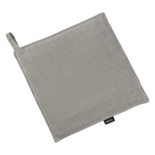 Small flax of gray flax Essential, size 22x22 cm