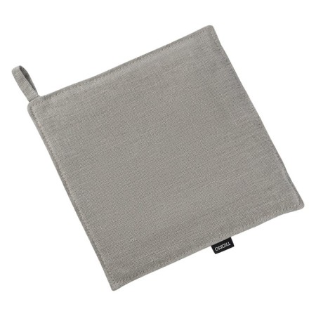 Small flax of gray flax Essential, size 22x22 cm