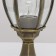 Fabur lamp, 95W E27, black color, gold, IP44