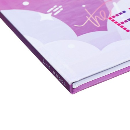 Diary for grades 1-4 "Tender Dreams", solid cover, holography, 48 sheets-2