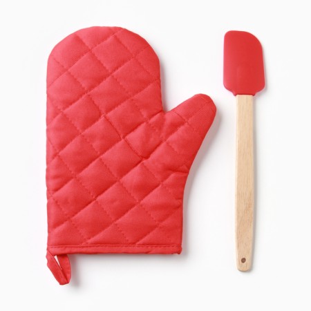 Set of Gift Dolyana "Symbol of the Year": mittens-output, silicone blade-2