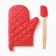 Set of Gift Dolyana "Symbol of the Year": mittens-output, silicone blade