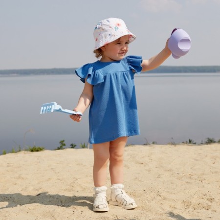 Платье Крошка Я BASIC LINE, рост 86-92 см, синий-6