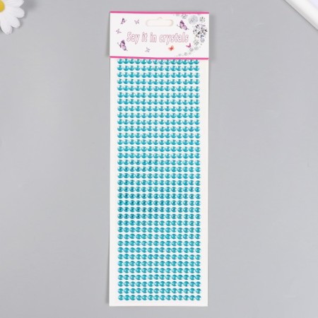 Semi -busines self -adhesive d 6 mm, turquoise-2